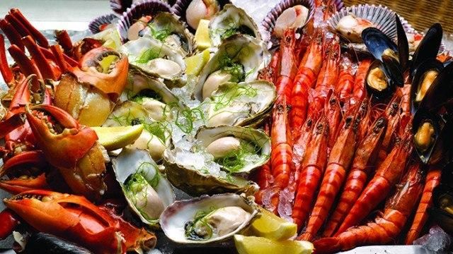 Động vật có vỏ tăng cường thể lực cho nam giới