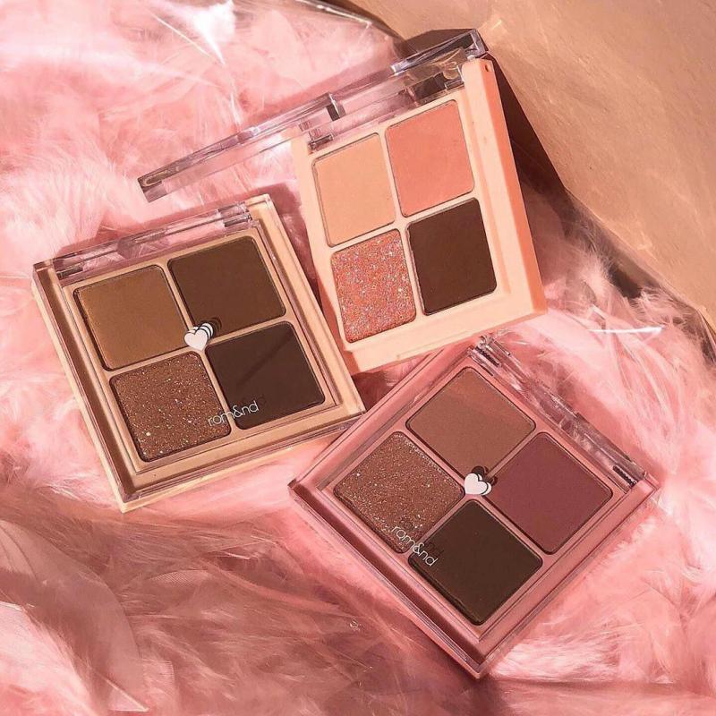 Bảng phấn mắt 4 ô màu thời thượng Romand Better Than Eyes