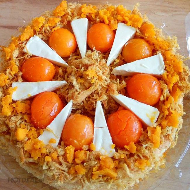 Bánh bông lan trứng muối