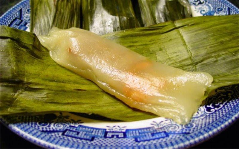 Bánh bột lọc gói lá chuối