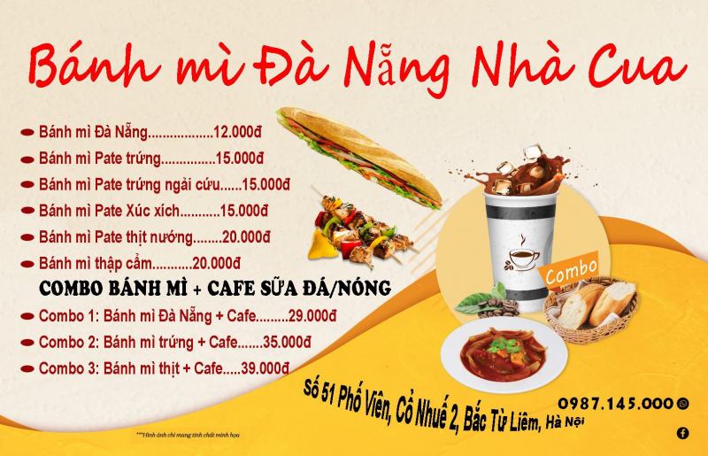 Bánh Mì Que Đà Nẵng Nhà Cua