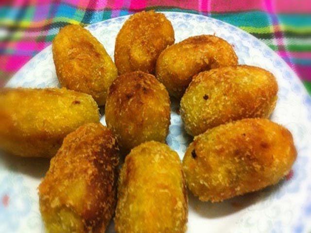 Một trong những món bánh dân dã tại Bắc Kạn