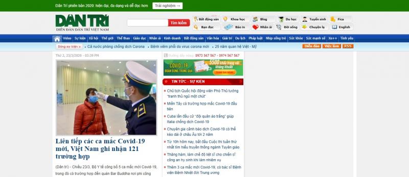Báo điện tử Dân Trí
