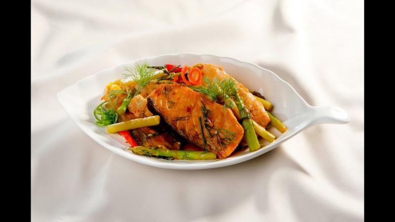 Cá hồi kho thơm