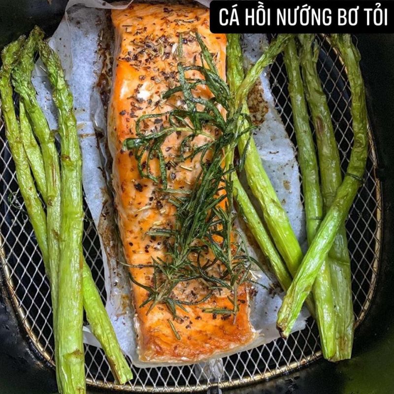 Cá hồi nướng bơ tỏi
