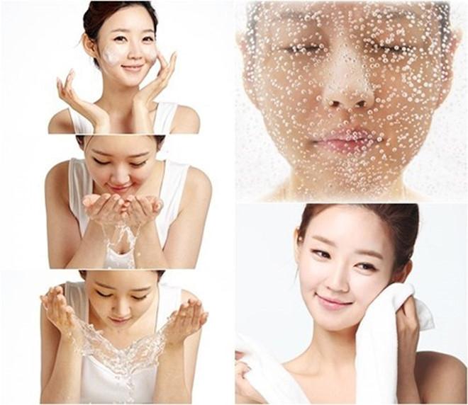 Cách rửa mặt