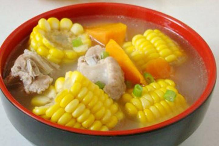 Canh thịt ngô ngọt