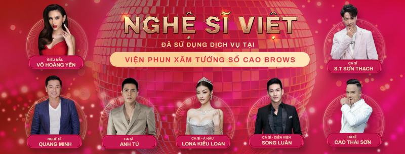 Bậc Thầy Phun Xăm Tướng Số PHƯƠNG CAO - Cao Brows Academy