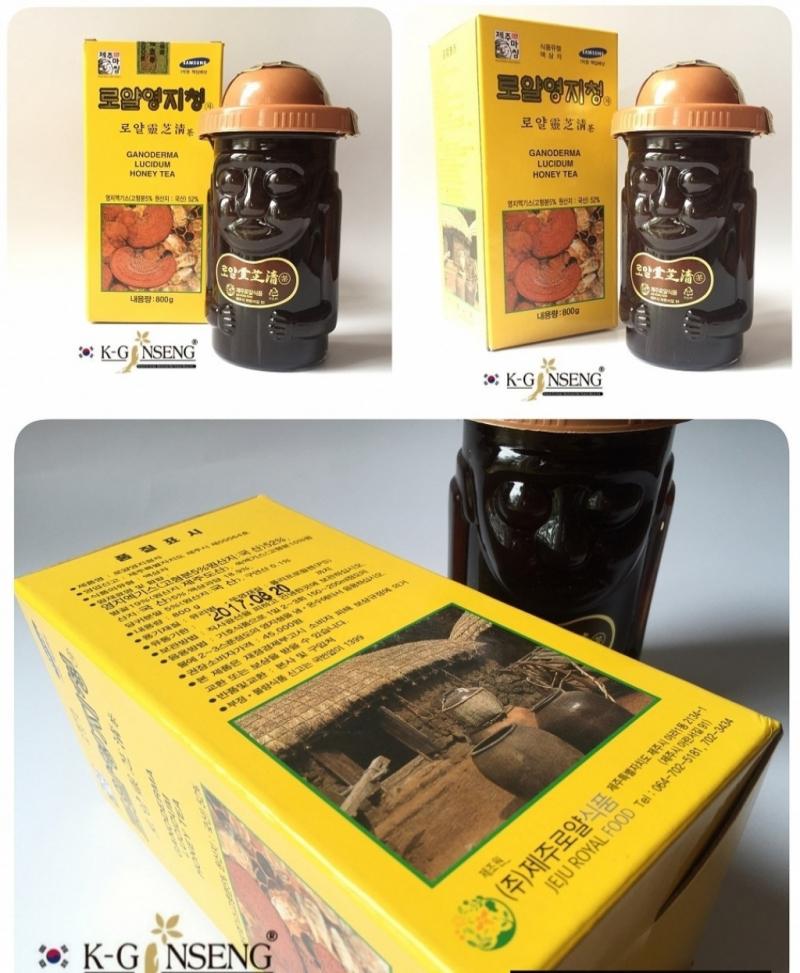 ﻿﻿Cao Linh Chi Mật Ong Jeju Hàn Quốc Lọ 800g