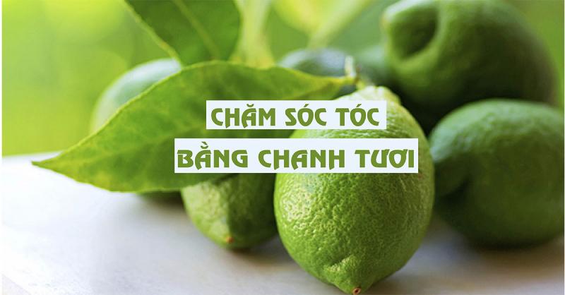 Chăm sóc tóc bằng chanh tươi