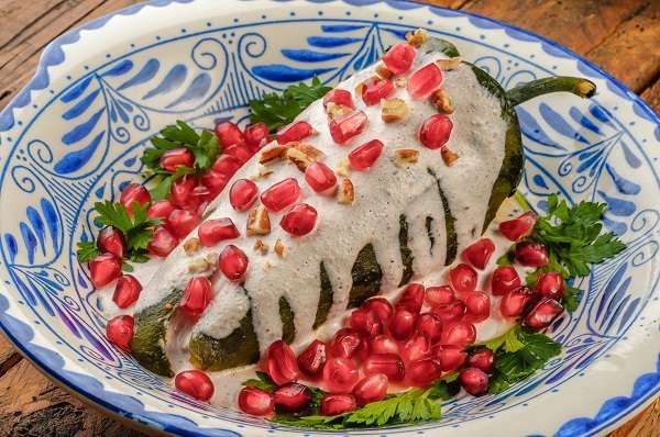 Chiles en nogada – Mexico