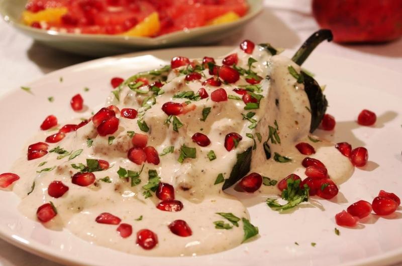 Chiles en nogada – Mexico