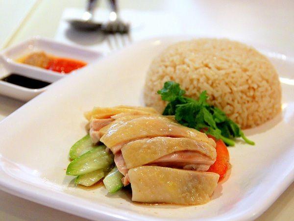 Cơm gà, Singapore