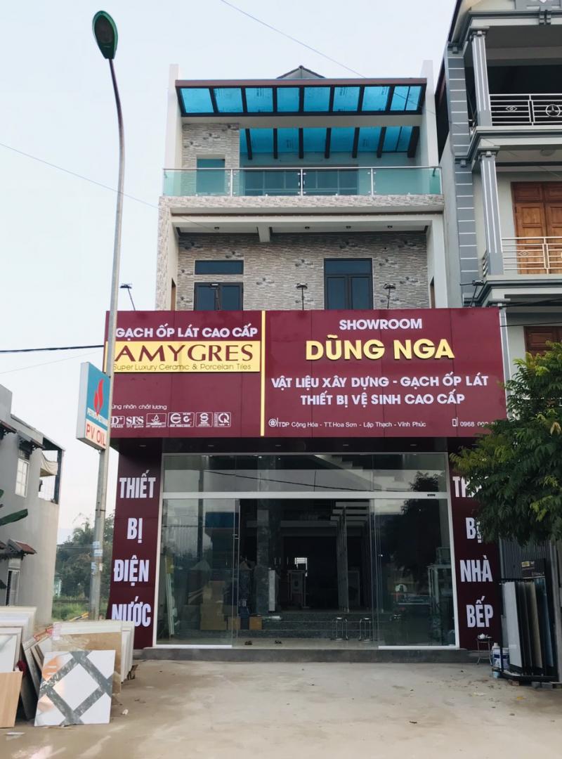 Biển quảng cáo được Công ty TNHH Thương mại và Quảng cáo Minh Sang thực hiện