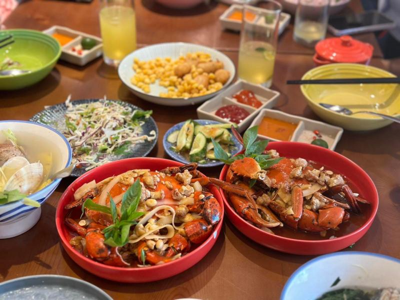 Cua sốt Sambal - Hải Sản Tomato
