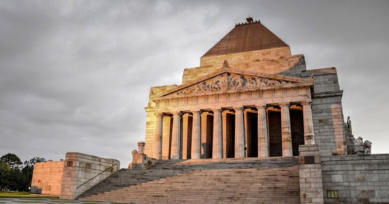 Đài tưởng niệm Melbourne - The Shrine of Remembrance
