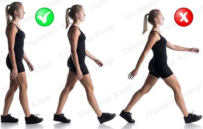Đi bộ tiếp xúc bằng mũi bàn chân