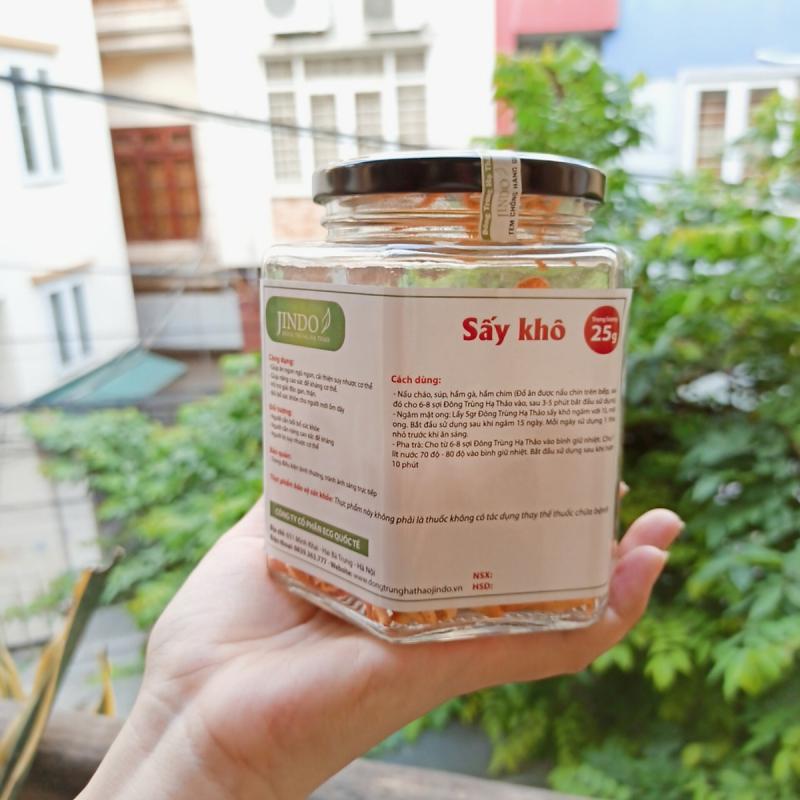 Đông trùng hạ thảo JINDO sấy thăng hoa cao cấp