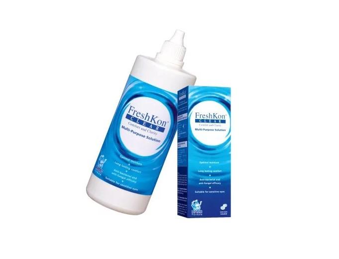 Dung dịch ngâm kính áp tròng FreshKon Clear