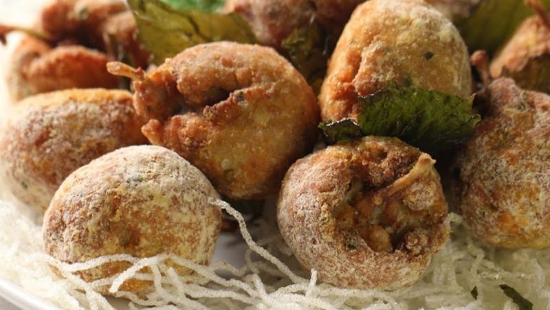 Ếch chiên giòn đậu phộng