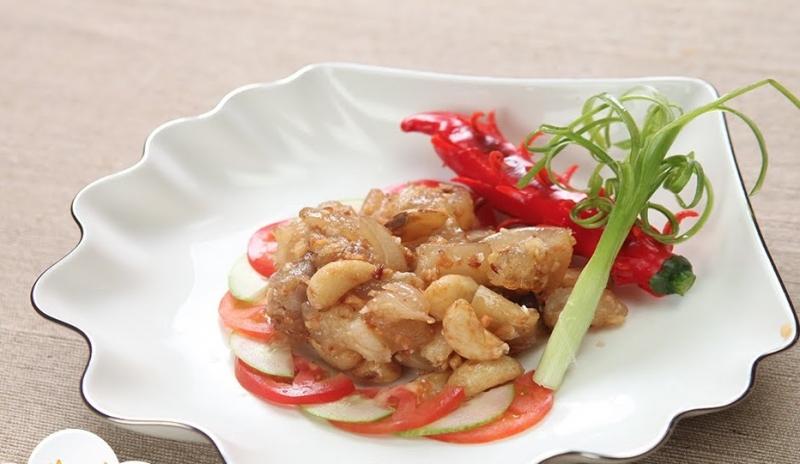 Gân bò cháy tỏi