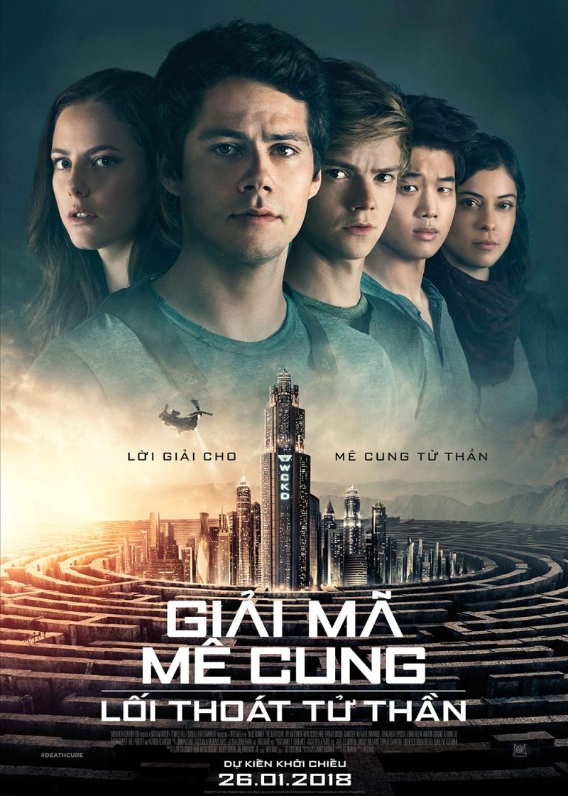 Poster Giải mã mê cung - Lối thoát tử thần