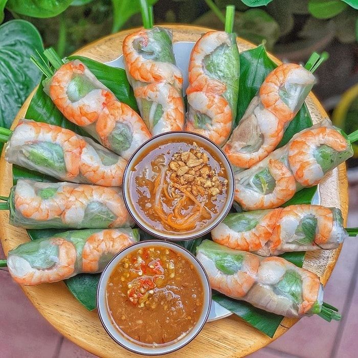 Gỏi cuốn tôm thịt
