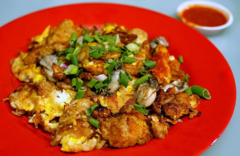 Hàu ốp lết Malaysia
