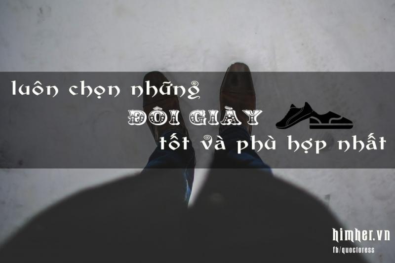 Mua một đôi giày tốt.