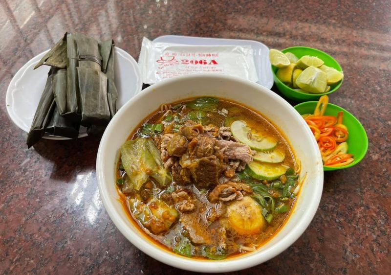 Hủ tiếu sa tế cũng là món được nhiều người ưa chuộng tại Mỹ Tho
