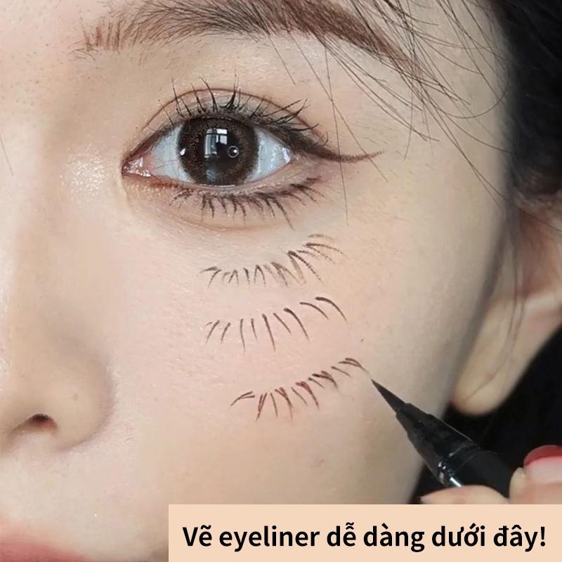 Bạn không nên dùng bút kẻ mắt nước cho mí dưới