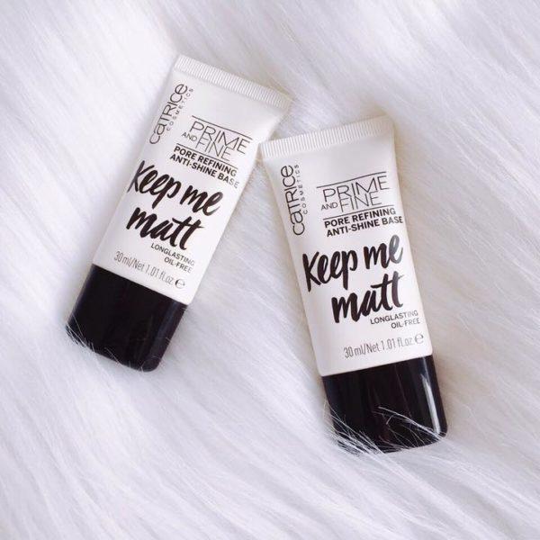 Kem lót Catrice Prime And Fine Pore Refining Anti-shine Base
