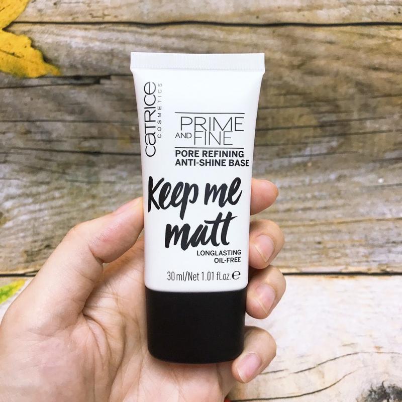 Kem lót Catrice Prime And Fine Pore Refining Anti-shine Base