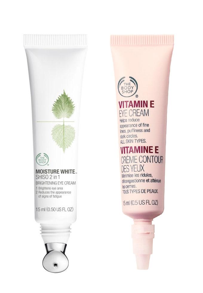 Tuýp kem mắt của TheBodyShop cũng được rất nhiều người lựa chọn
