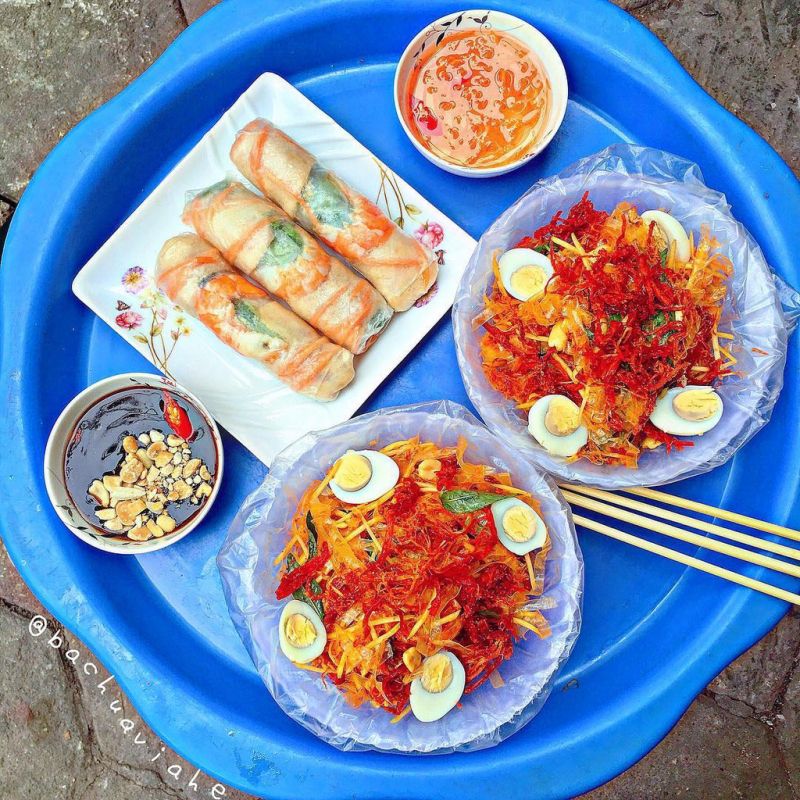 Khu ăn vặt Hồ Con Rùa