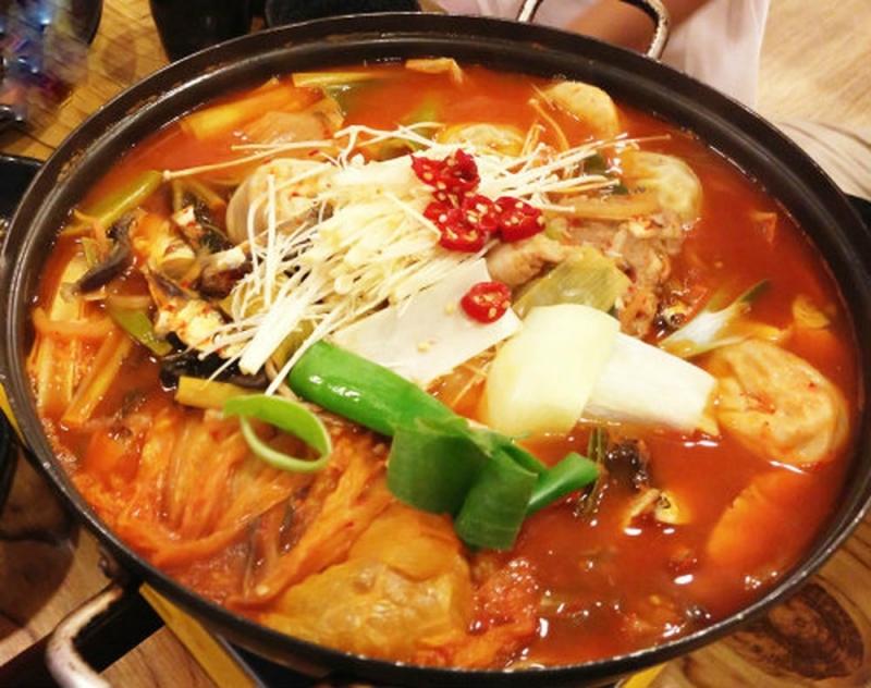 Lẩu đậu phụ Hàn Quốc