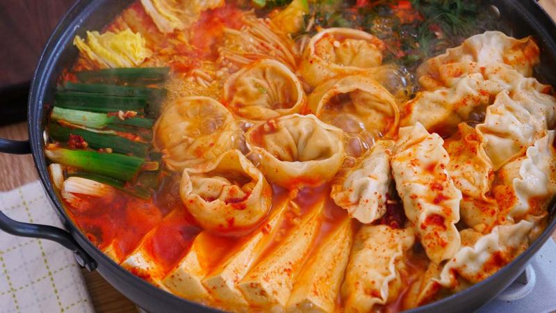 Lẩu Mandu jeongol