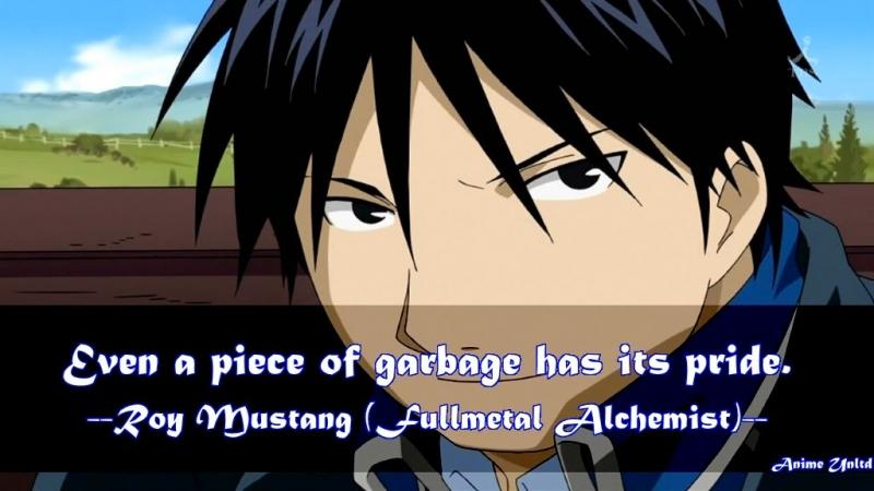 Even a piece of gargabe has its pride.