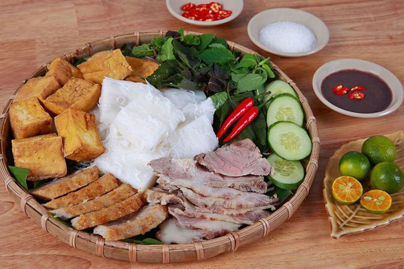Món bún đậu mắm tôm