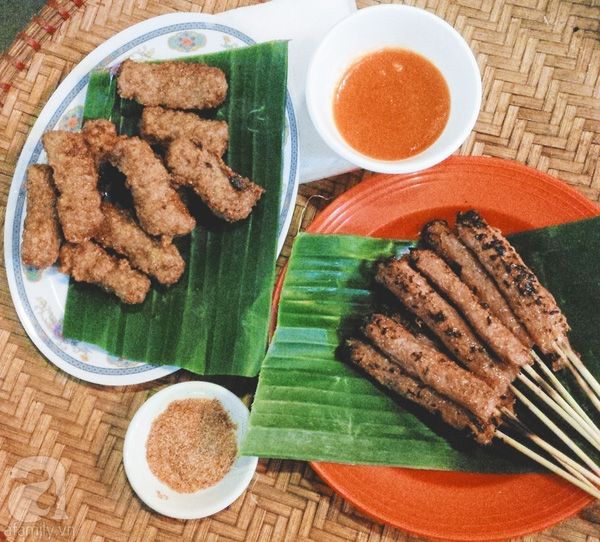 Nem chua nướng Ấu Triệu
