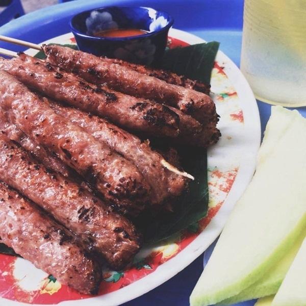 Nem chua nướng Ấu Triệu