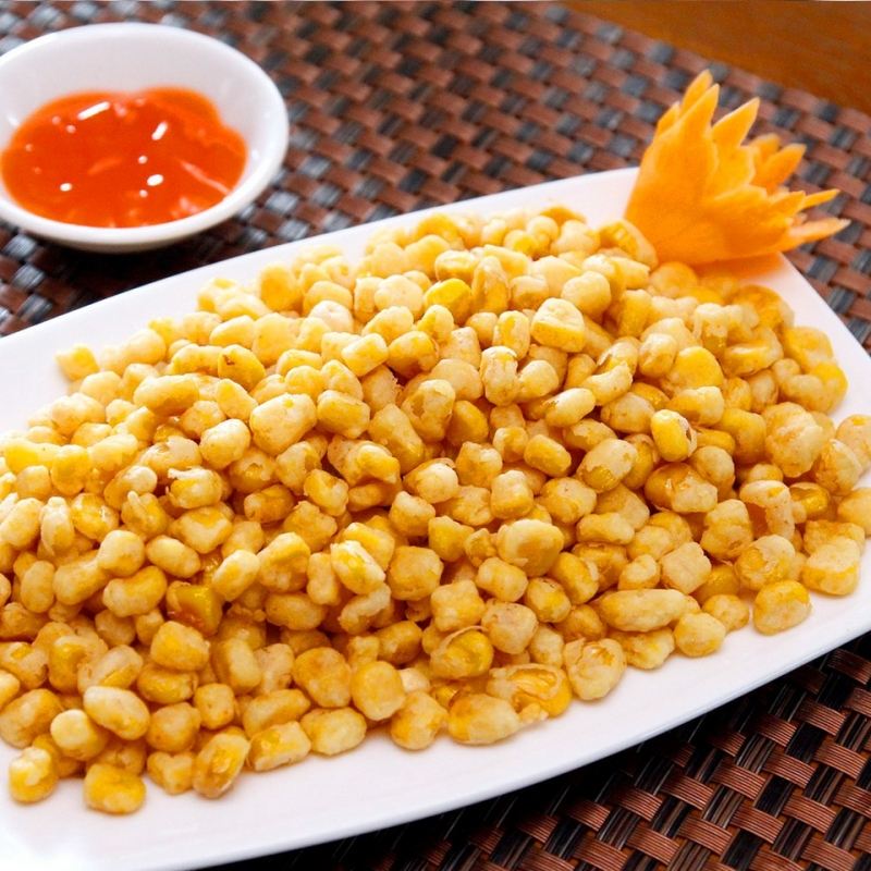 Ngô chiên bơ