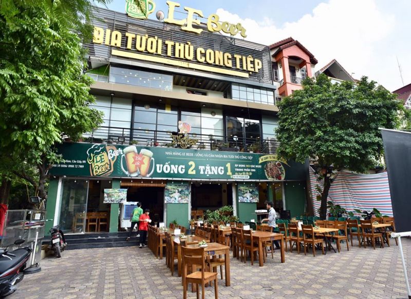 Nhà hàng Le Beer – 92 Vũ Phạm Hàm
