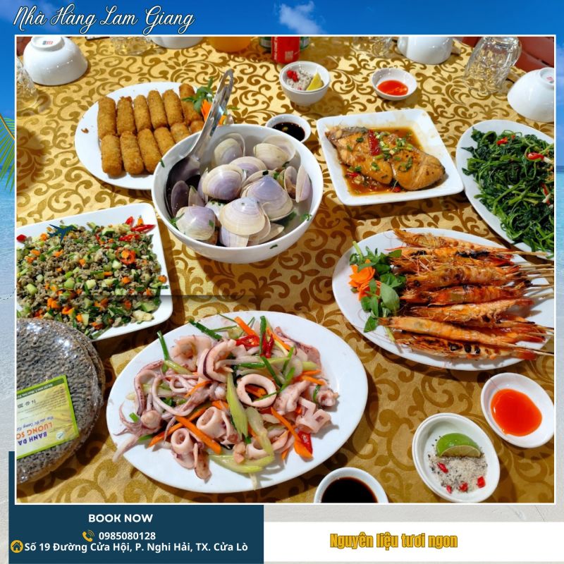 Nhà hàng view biển thoáng mát