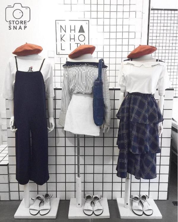 Những bộ trang phục tại Nhà Kho Liti đều rất đẹp và cá tính