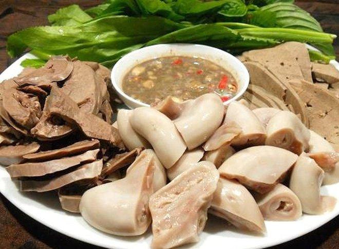 Món ăn từ nội tạng động vật