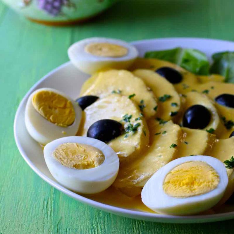 Papa a la Huancaina là món ăn nổi tiếng tại Peru