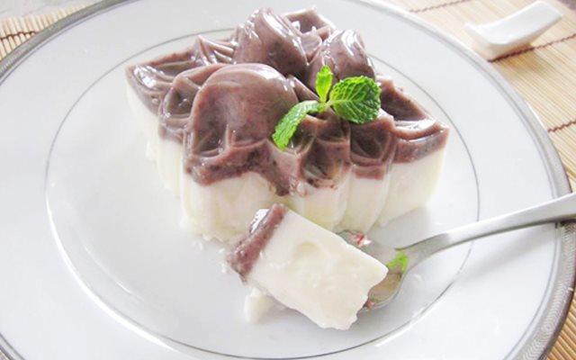 Pudding đậu đỏ