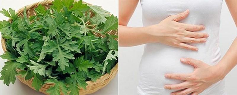 Rau ngải cứu cũng có khả năng gây sảy thai