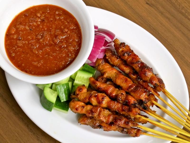 Món thịt xiên nướng satay Malaysia